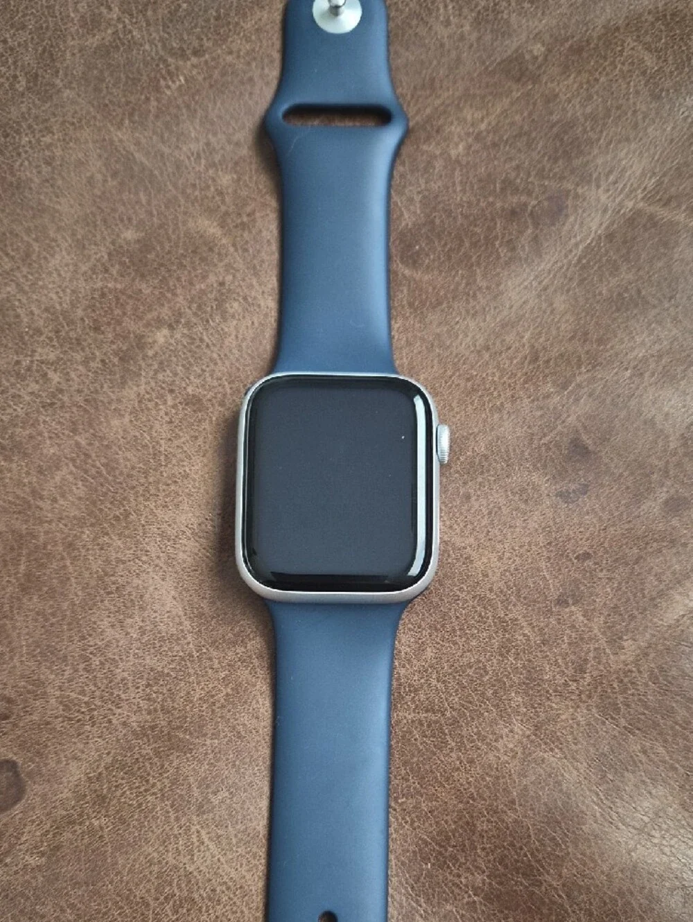 Smartwatch Pair - Blue Silicone Strap + Silver Metal Band